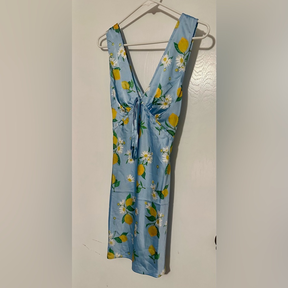 ASOS satin slip dress